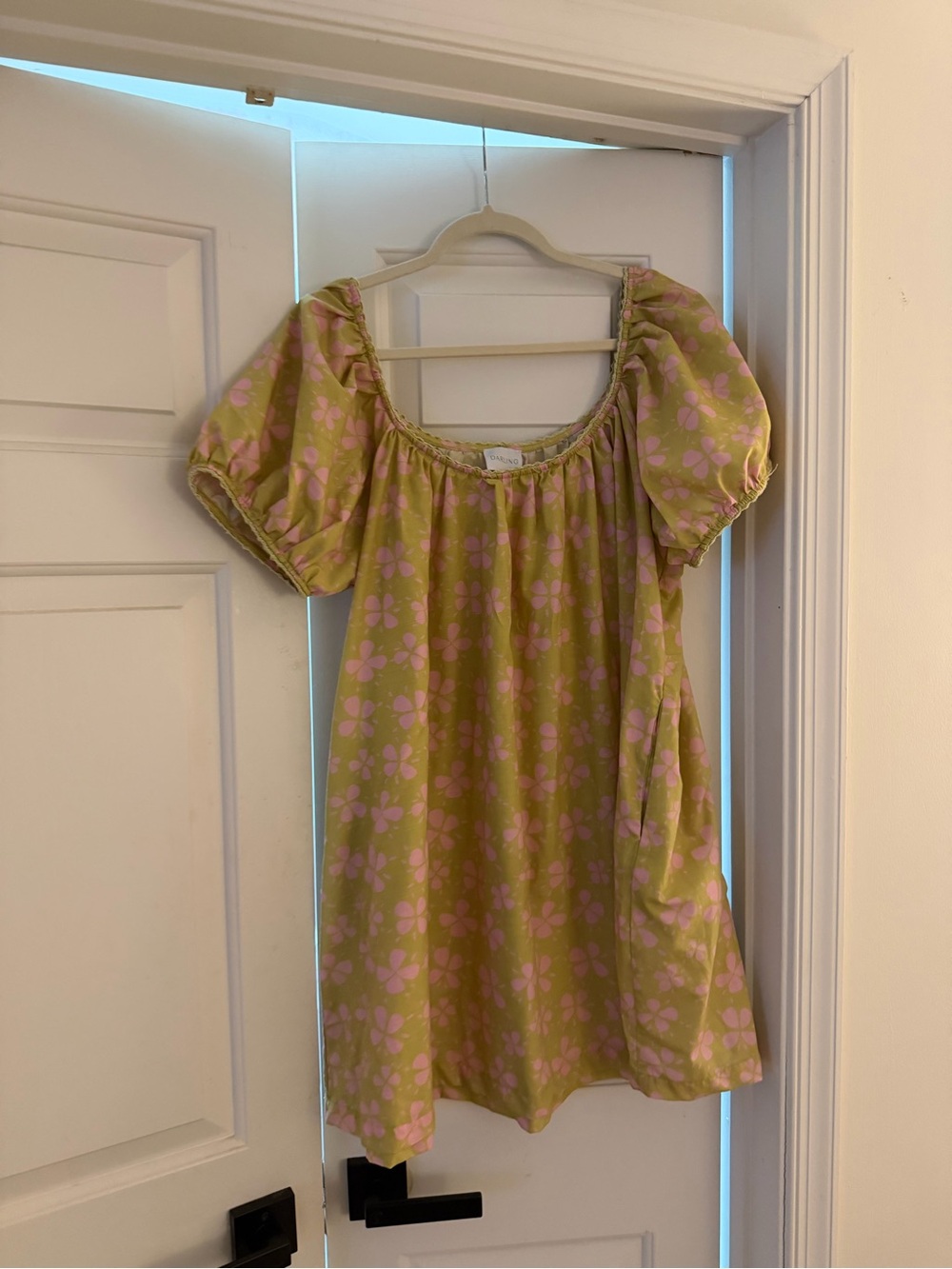 Darling Loungewear Madeline Dress Kiwi Floral